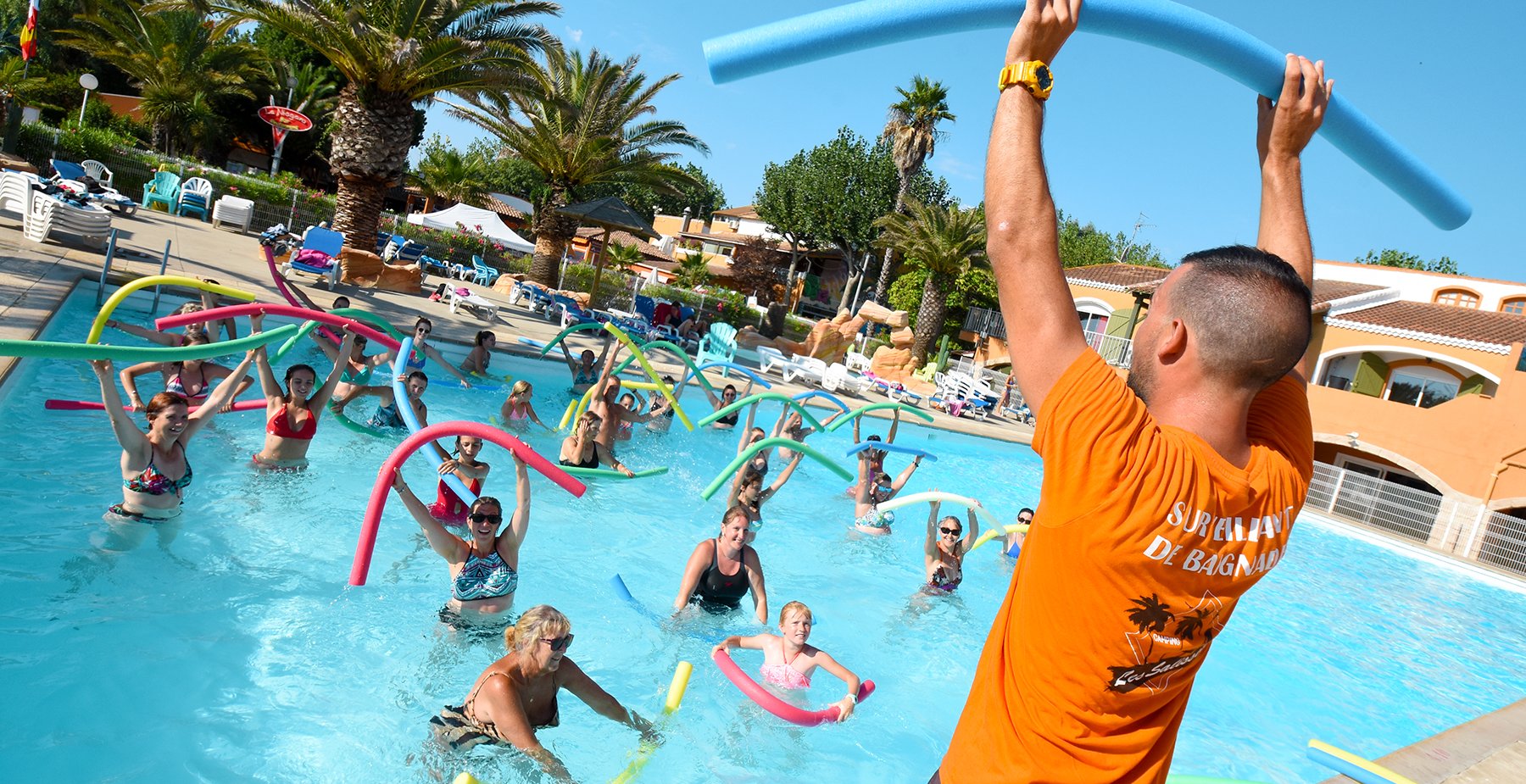 aquagym camping salisses