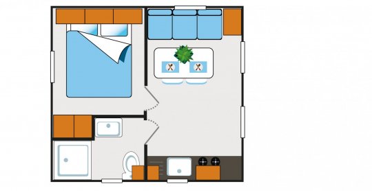 mobil home 2 plans salisses