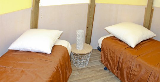tipi chambre etage camping salisses
